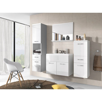 Koupelnová sestava s umyvadlem WINNA - bílá + sifon a baterie Platino ZDARMA