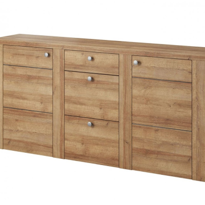 Dvoudveřová komoda LEONOR - dub riviera