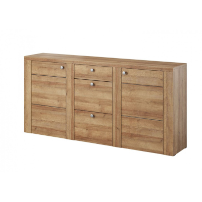 Dvoudveřová komoda LEONOR - dub riviera