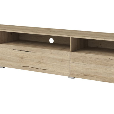Televizní stolek BRYCE - dub san remo