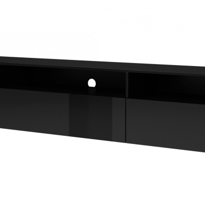 Televizní stolek ANNEMARIE - černý