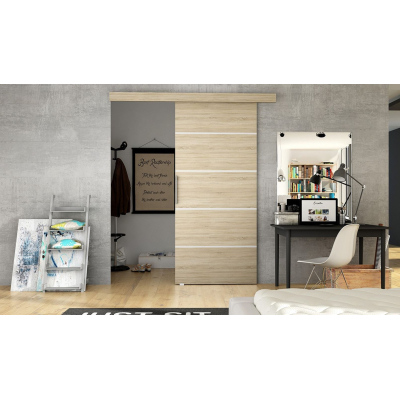 Posuvné dveře ILAS III. dub sonoma 90