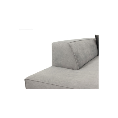 Rohová sedačka INDIANAPOLIS - šedá, pravý roh