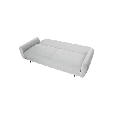 Rozkládací pohovka s úložným prostorem GREENSBORO - červená