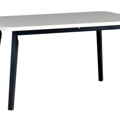 Jídelní stůl NOEMI 6 - bílá / černá