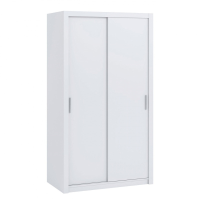 Šatní skříň 120 cm CORTLAND 1 - bílá