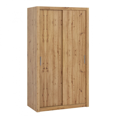 Šatní skříň 120 cm CORTLAND 1 - dub artisan