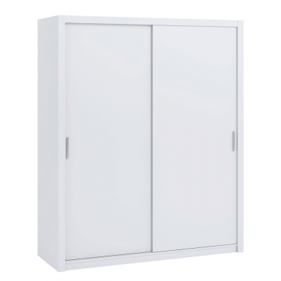 Šatní skříň 180 cm CORTLAND 3 - bílá