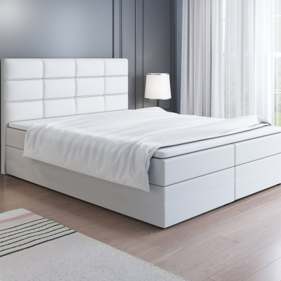 Čalouněná postel LILLIANA 1 - 180x200, bílá