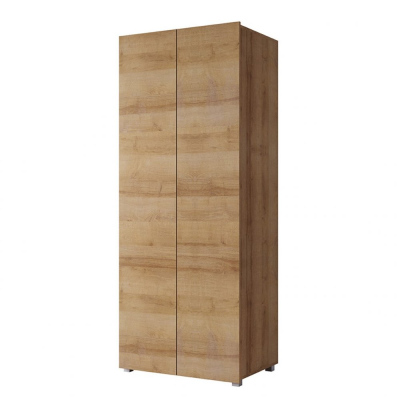 Šatní skříň 80 cm CHEMUNG - dub zlatý