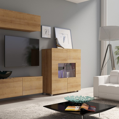 Obývací stěna CHEMUNG 3 - dub zlatý