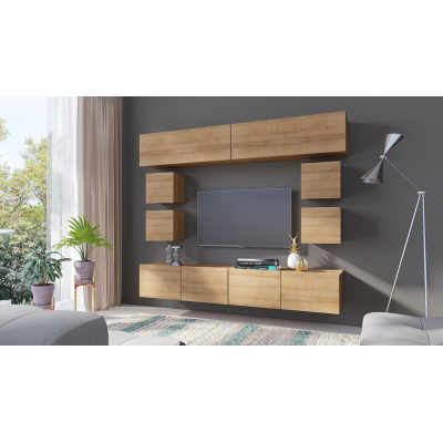 Obývací stěna CHEMUNG 14 - dub zlatý