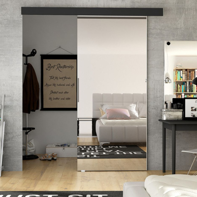 Posuvné dveře RUBEN 2 - černé