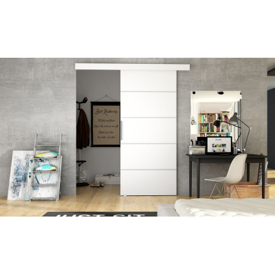 Posuvné dveře RUBEN 3 - bílé