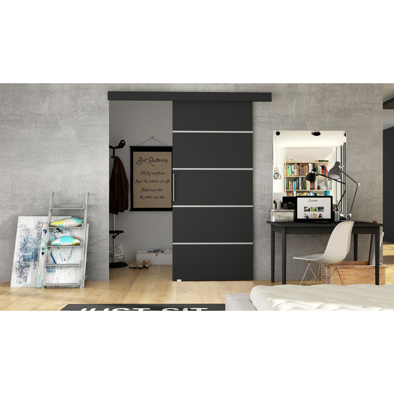 Posuvné dveře RUBEN 3 - černé