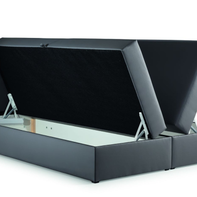 Kontinentální postel IVANA 6 - 160x200, hnědá + topper ZDARMA