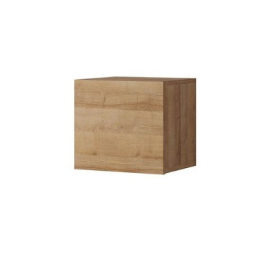 Závěsná police CHEMUNG 3 - dub zlatý