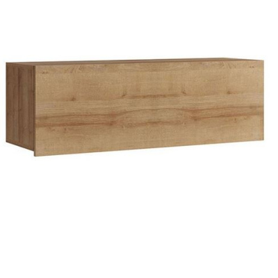 Závěsná police s dvířky CHEMUNG 4 - dub zlatý