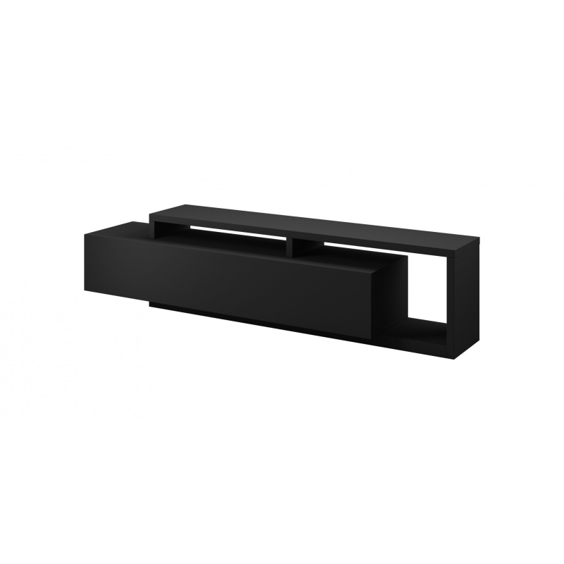 Designový televizní stolek KIBOU - matný černý