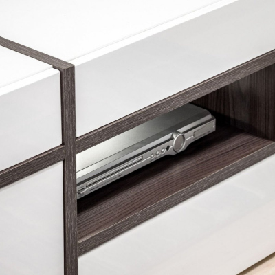 Televizní stolek CELINE - bílý