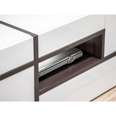 Televizní stolek CELINE - bílý