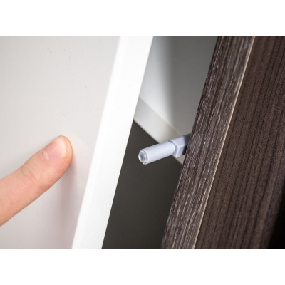 Televizní stolek CELINE - bílý