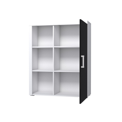 Komoda ITABUNA - bílá / lesklá bílá