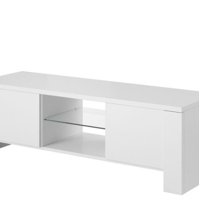 Televizní stolek TUPIZA - bílý