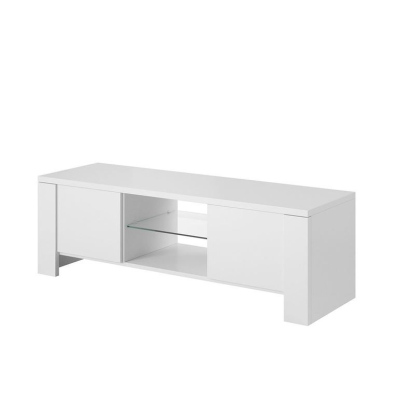 Televizní stolek TUPIZA - bílý