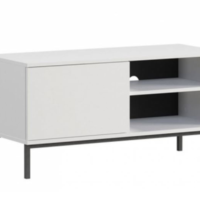 Televizní stolek FULTON 1 - bílý