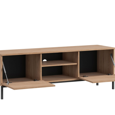 Televizní stolek FULTON 2 - černý