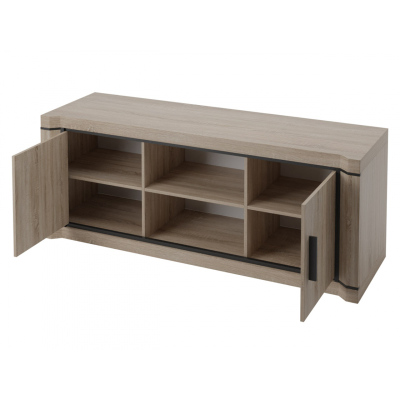TV stolek ARIKA - 137 cm, dub sonoma