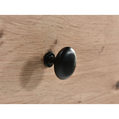 Televizní stolek ORURO 1 - dub artisan / černý