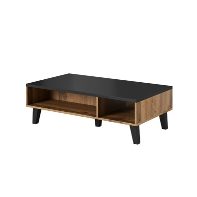 Konferenční stolek COLINA 1 - dub wotan / černý