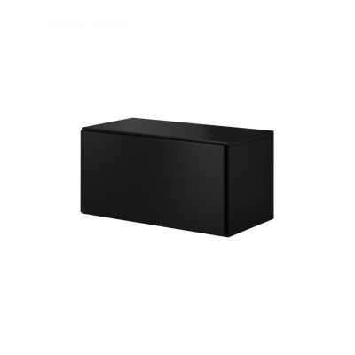 Závěsná skříňka s dvířky NORMANDIA 2 - černá