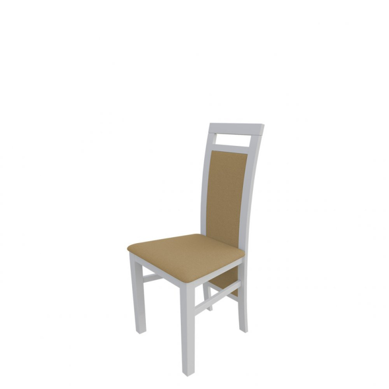 Židle do kuchyně MOVILE 47 - bílá / béžová