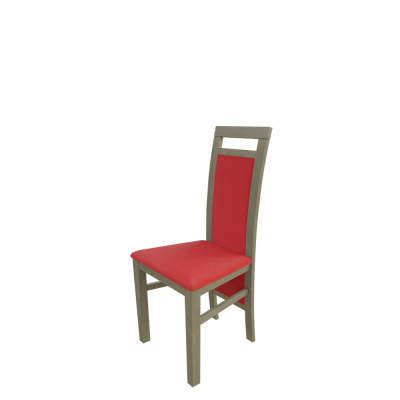 Židle do kuchyně MOVILE 47 - dub sonoma / červená ekokůže