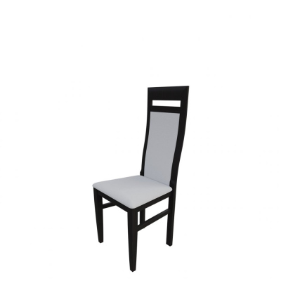 Jídelní židle MOVILE 43 - wenge / bílá ekokůže