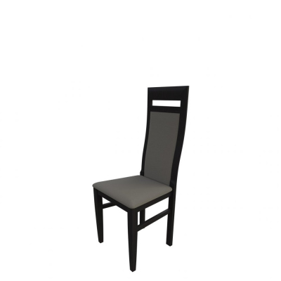 Jídelní židle MOVILE 43 - wenge / šedá ekokůže