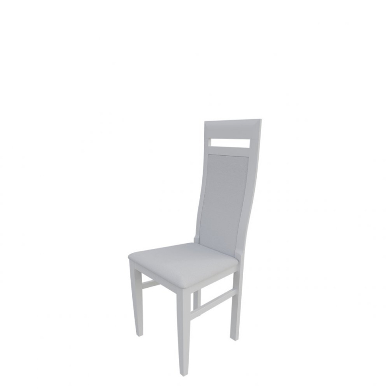 Jídelní židle MOVILE 43 - bílá / bílá ekokůže