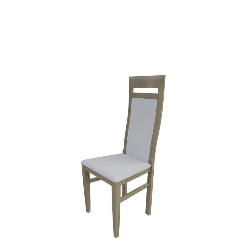 Jídelní židle MOVILE 43 - dub sonoma / bílá ekokůže