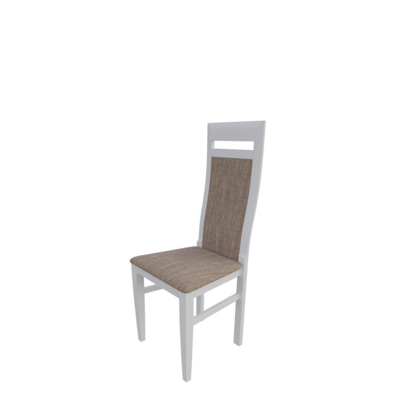 Jídelní židle MOVILE 43 - bílá / hnědá