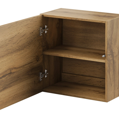 Obývací stěna ASHTON 22 - bílá / lesklá bílá