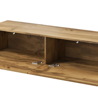 Obývací stěna ASHTON 22 - bílá / lesklá bílá