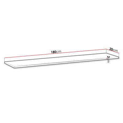 Stěna do obývacího pokoje RIONATA 2 - grafit / dub wotan