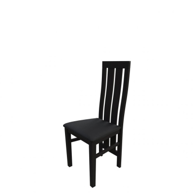 Jídelní židle MOVILE 42 - wenge / černá ekokůže