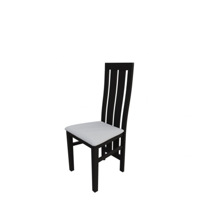 Jídelní židle MOVILE 42 - wenge / bílá ekokůže