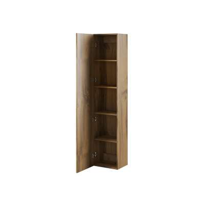 Stěna do obývacího pokoje ASHTON N9 - šedá / lesklá šedá