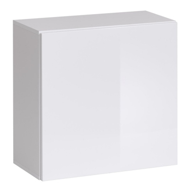 Stěna do obývacího pokoje RIONATA 8 - bílá / grafit