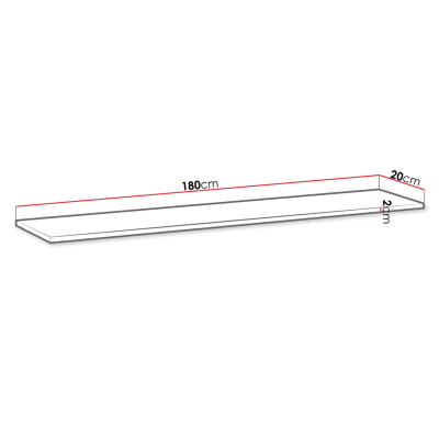 Stěna do obývacího pokoje RIONATA 8 - bílá / grafit